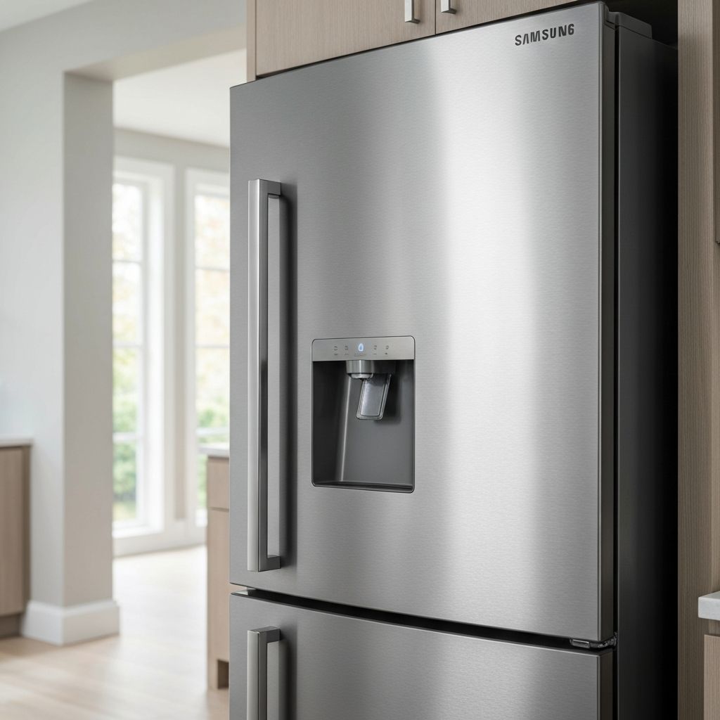 Geladeira Samsung French Door 470L Inox RF27CG5410SR